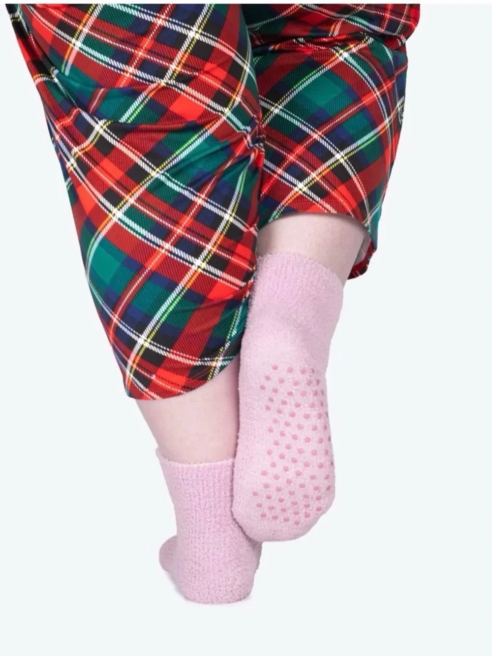 Lug Trolley Friends Cat Sock Set of Two with Grippers NWT